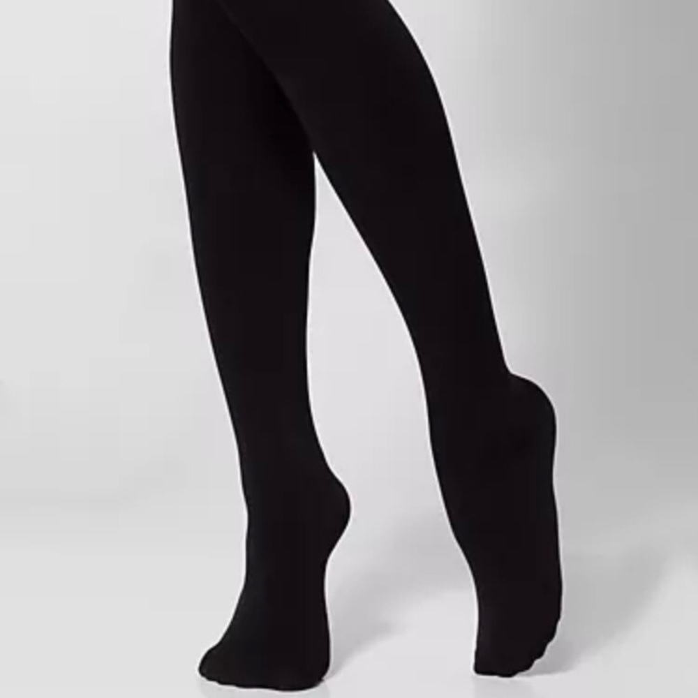 New York & Company 100 Denier Opaque Black Tights